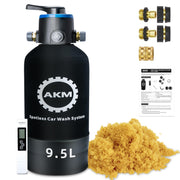AKM front view of DI tank showing compact design and easy hookup, ensures spot-free rinses