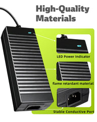aletbo side ventilation and flame-retardant casing close-up, reduces overheating risks