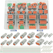 ALFOCI front view of Deutsch connector kit showing complete set and benefit of readiness