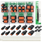 ALFOCI full kit front layout showing organized connector sets and tools for easy selection
