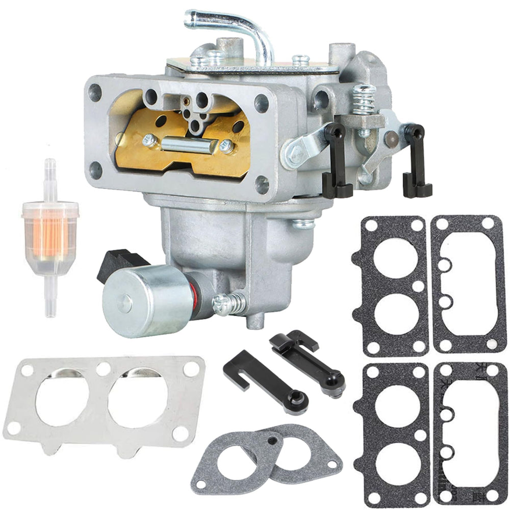 ALL-CARB front view of carburetor showing bolt pattern and fit benefit