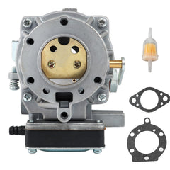 ALL-CARB front view carburetor showing mounting points and ports for easy replacement