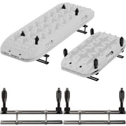 ALL-TOP mount kit front view showing full bracket set and hardware benefits