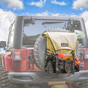 ALL-TOP spare tire bag front view showing secure fit and capacity benefit