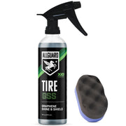 AllGuard Tire GSS front packaging showing product and applicator for neat application