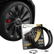 AlloyGator front packaging showing black protectors and kit components for easy identification and confidence