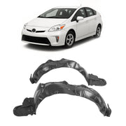 ALMULOO front packaging showing new Prius fender liner and fitment benefits