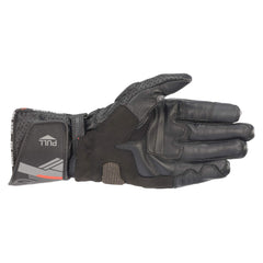 Alpinestars SP-8 V3 palm close-up highlighting reinforced padding and grip for improved control