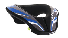 Alpinestars youth sequence front view showing compact fit and secure positioning benefit