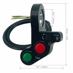 ALTBET flasher relay and fuse holders arranged showing adjustable blinking control