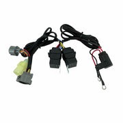 ALTBET front view of harness showing plug-and-play connectors and quick fit benefit