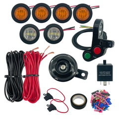 ALTBET handlebar switch front view showing controls and durable waterproof design