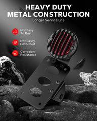 Amazicha bracket and hardware laid out showing included mounting pieces