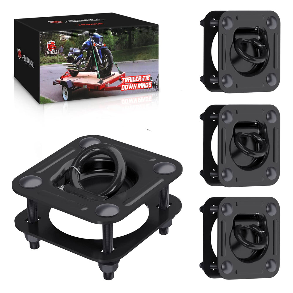 AMBULL front view of recessed D-ring pack showing flush mount benefits
