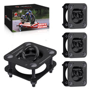 AMBULL front view of recessed D-ring pack showing flush mount benefits