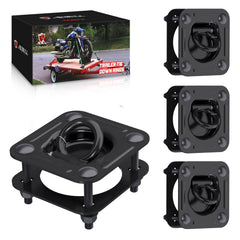 AMBULL front view of recessed D-ring pack showing flush mount benefits