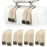 Amelity beige hooks front view showing neat storage and easy installation benefit