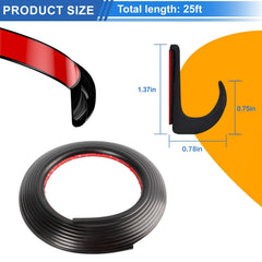 Ameri full 25ft roll laid out to show continuous length and fewer joints benefit