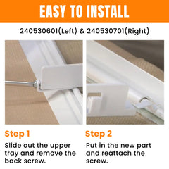 AMI PARTS screw and mounting hole detail highlighting easy secure installation