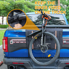 Amooca padding detail showing cushioning that prevents tailgate dents