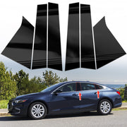 AMSPRAC front packaging showing six glossy black pillar covers protecting exterior