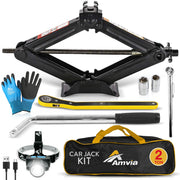 AMVIA front view of packed kit showing organized tools and compact bag for easy storage