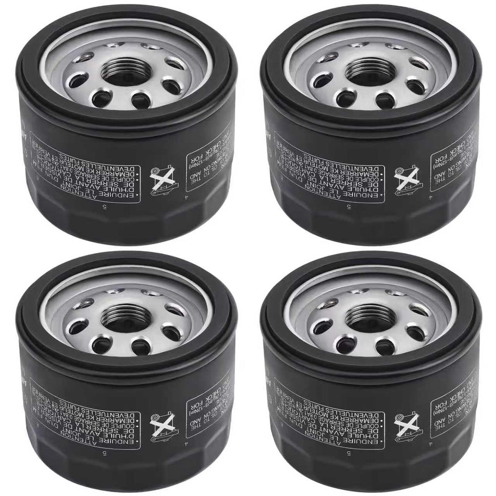 ANAHAF front view of oil filter showing compact direct-fit design and easy replacement