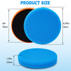 ANAHAF close-up foam pad texture for consistent polishing results