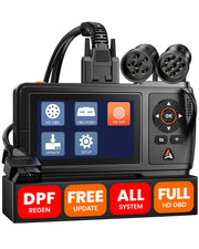ANCEL HD431 front view showing rugged housing and connector, for durable field use