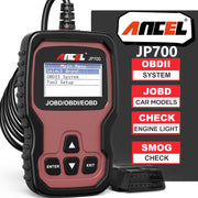 ANCEL JP700 front view showing buttons and display for easy diagnostics