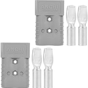 ANCHImsr 350A gray front housing showing secure keyed design and clear labeling benefit