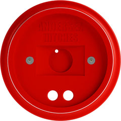 Andersen Hitches block beside ruler illustrating 4-inch height for tight clearance