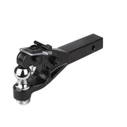 ANGCOSY front assembly view showing complete pintle hook and ball, durable construction