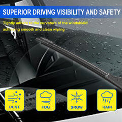 ANIKLUIM aerodynamic profile side view reducing wind lift for quieter performance