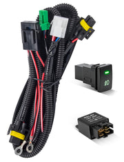 Anina front packaging showing complete wiring harness kit and components for clean install