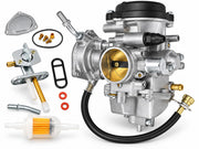 Aniro Moto carburetor front assembly showing clean castings and fitment benefit