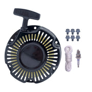 Aniro Moto front view pull start assembly showing durable housing and fitment benefit