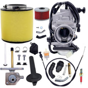 Aniro Moto TRX350 carburetor front view showing fitment benefit