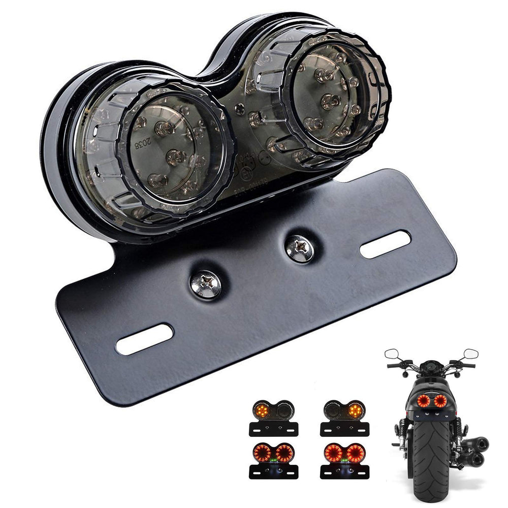 ANKIA front view of integrated tail light showing clear visibility benefit