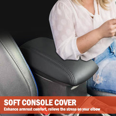 ANMOSVO installed on Toyota Corolla center console, protects armrest from wear