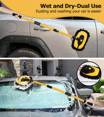 anngrowy swivel head at 90 degrees demonstrating flexible reach and safer washing benefit