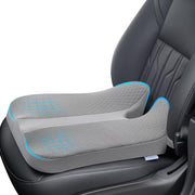 anzhixiu front view gray seat cushion showing raised height benefit