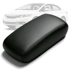 AOMSAZTO front view showing snug black center-console cover protecting armrest