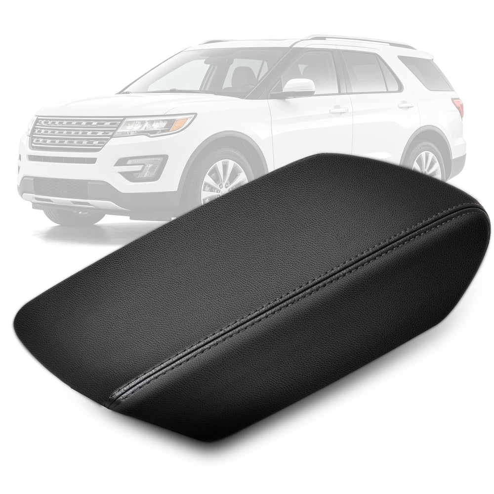 AOMSAZTO front view console cover on Ford Explorer showing sleek fit and clean look