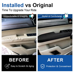 AOMSAZTO rear door close-up stitch detail for durable finish