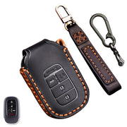 Aoocar front view showing fit and button access for Honda keys