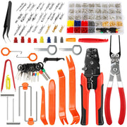 aopule front open case showing full 988-piece kit and quick access organization