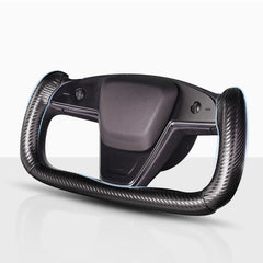 Aotoyou front view of black yoke cover showing clean fit and style