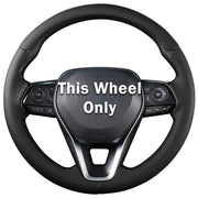 Aotoyou front view installed on Toyota wheel showing precise fit and clean look