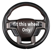 Aotoyou front view steering wheel cover that refreshes cabin styling